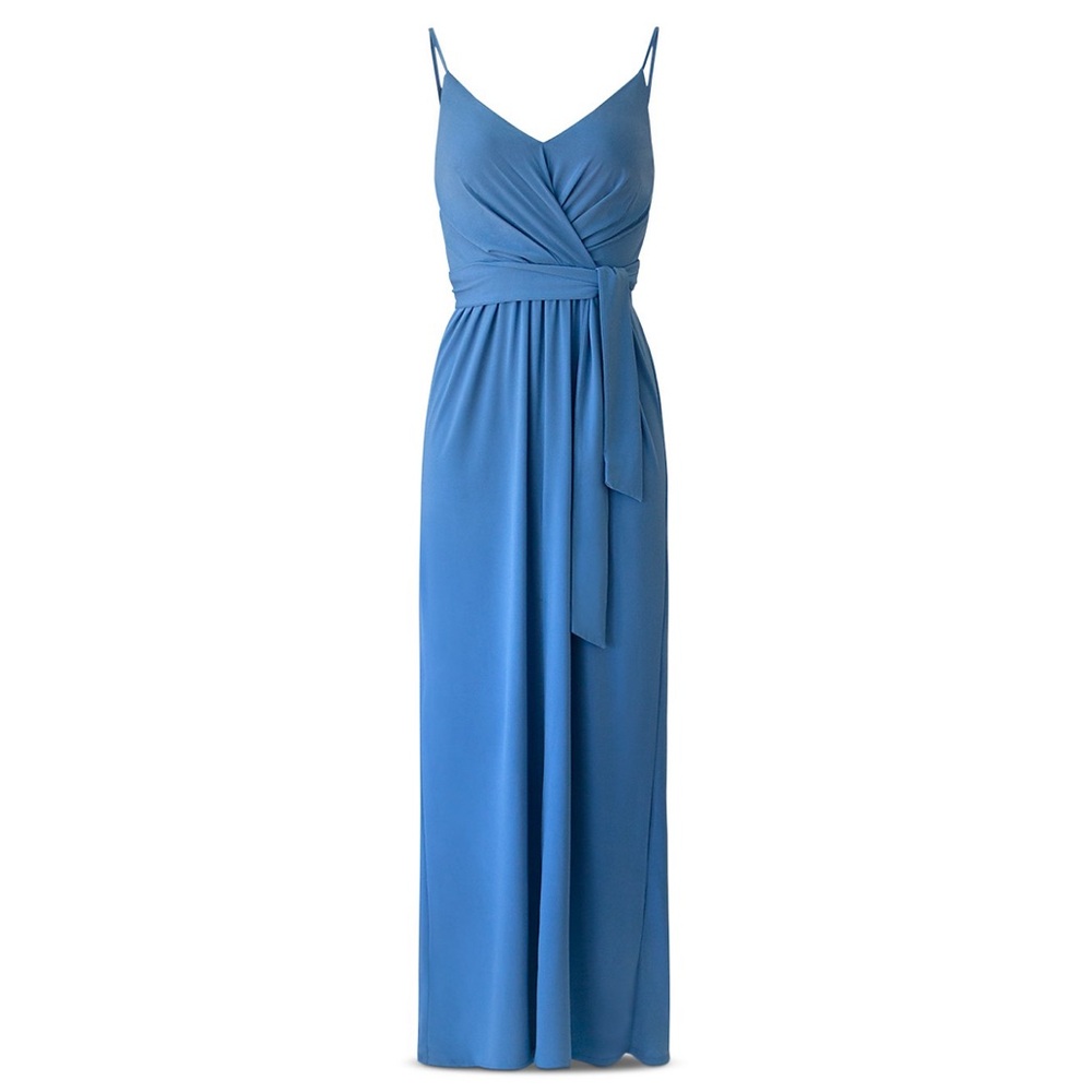 BCBG Wrap Dress - Blue - XS